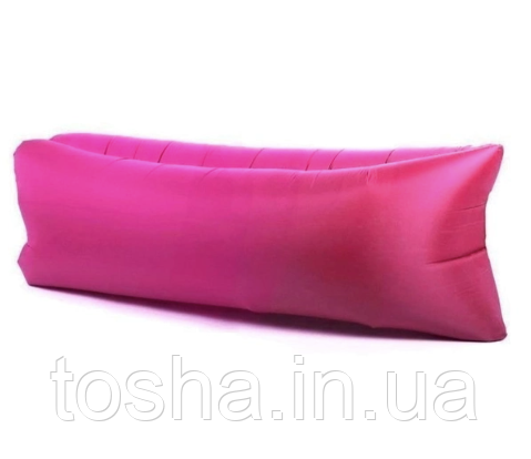 Надувной лежак для отдыха, шезлонг Cloud lounger, розовый - фото 3 - id-p1935126101