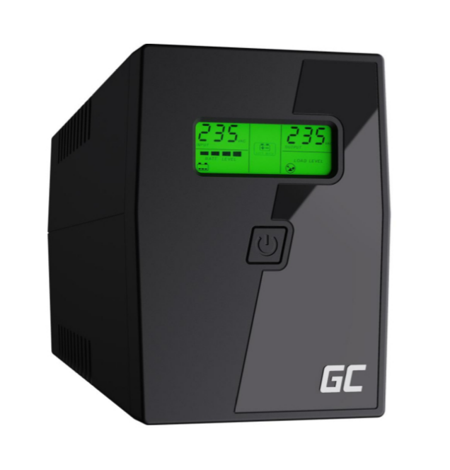 ИБП Green Cell UPS UPS 600VA 360W (UPS01LCD) - фото 1 - id-p1935127302