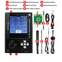 1MHz-6GHz Assembled PortaPack H2 + HackRF One + 5 Antennas + Data Cable