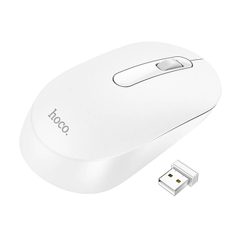 Мышь HOCO Platinum business wireless mouse GM14 |2.4G, 1200dpi| белая