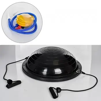 Напівсфера для фітнесу з еспандерами BOSU Gemini GBS-200 Чорний