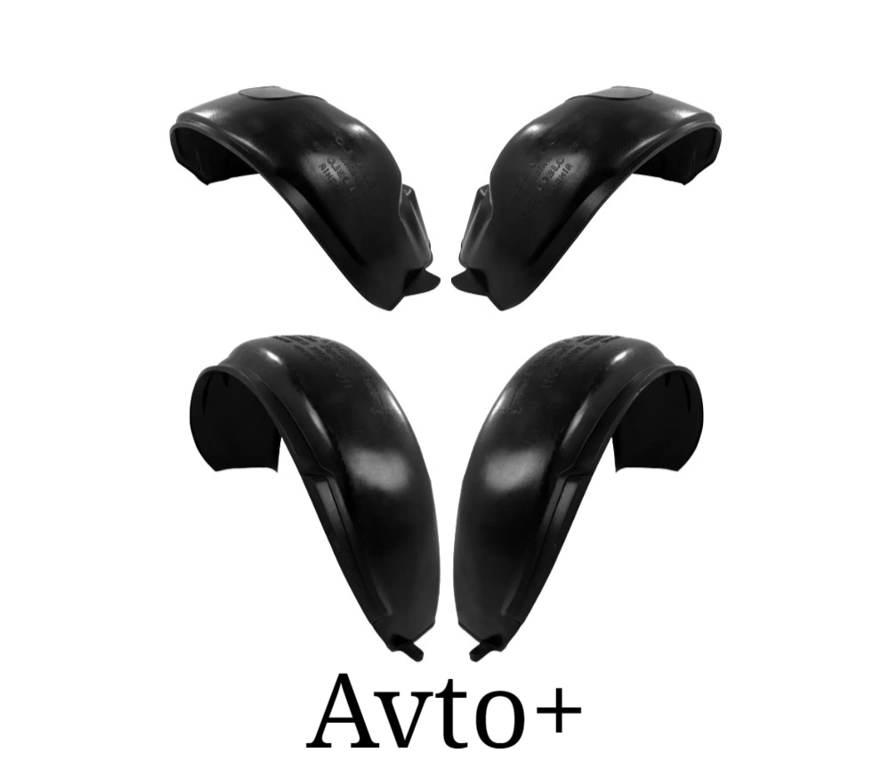 Комплект підкрилок передні та задні Фіат Добло (2001-2009) Fiat Doblo, фото 1