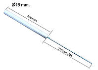 Анод магниевый для бойлера M6, L=200мм. диаметр= 19 мм. Шпилька 210 мм. Kawai