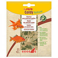 Корм Sera Goldy Nature для золотых рыбок в хлопьях 12 гр