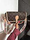 Жіноча сумка Луї Віттон коричнева Louis Vuitton Brown Diane, фото 8