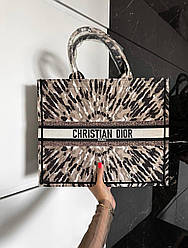 Жіноча сумка шоппер Крістіан Діор коричнева Christian Dior Brown