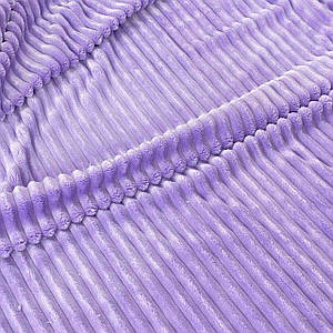 Плюшева тканина Stripes бузковий (пліт. 350 г/м2)
