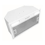 Вбудована витяжка 60 см біла. Потужність 1450 м 39 дБ безшумна робота Luxor Jet WH, Німеччина, фото 5