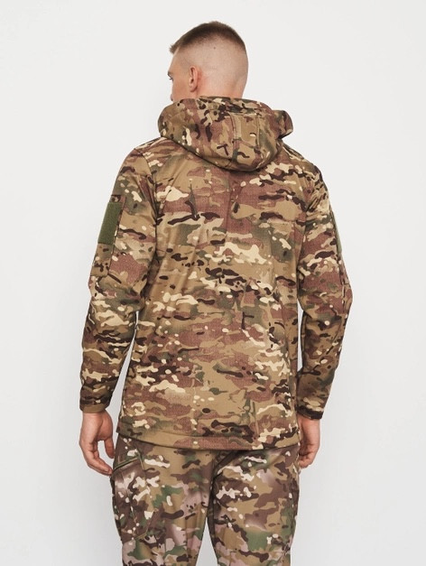 Демисезонная тактическая куртка военная Софтшелл мультикам Армейская куртка Cordor - фото 4 - id-p1925201436