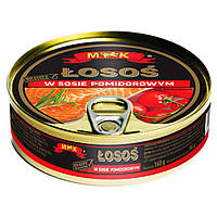 Лосось в томатному соусі MK, Losos w sosie pomidorowym, 160 г