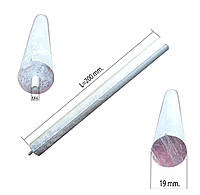 Анод магниевый для бойлера M4, L=200мм. диаметр= 19 мм. Kawai