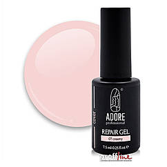 Камуфлюючий гель для зміцнення нігтів Adore Repair Cover Gel №07 світло-рожевий, 7.5 мл