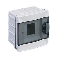 Щит під автомати 4 модулі Makel, внутрішній прозорий, бокс монтажний, шафа розподільна врізна, Макел