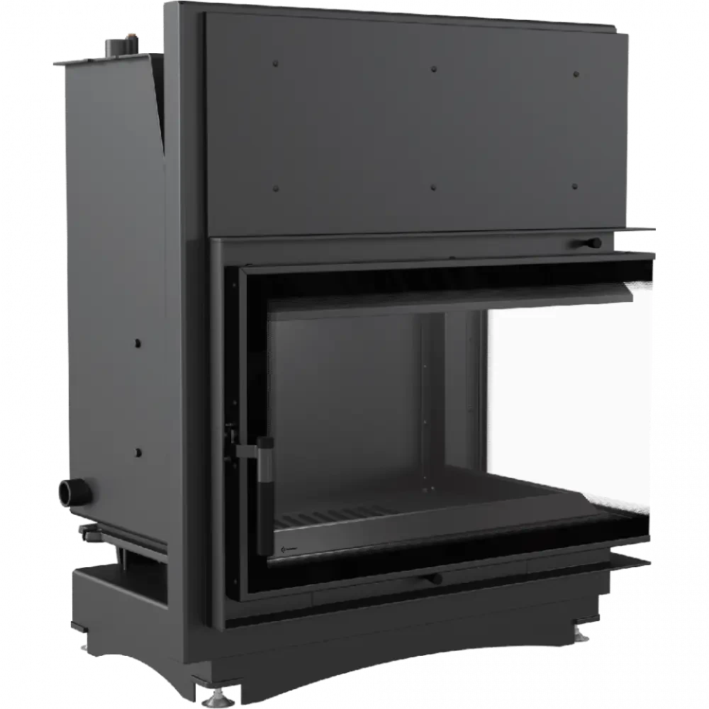 Камінна топка Kratki OLIWIA PW 17 права BS DECO (17,0 кВт) з водяним контуром, фото 1