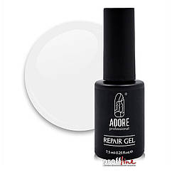 Камуфлюючий гель для зміцнення нігтів Adore Repair Cover Gel №01 прозорий, 7.5 мл