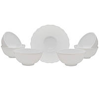 Набір склокерамічних салатників "White"