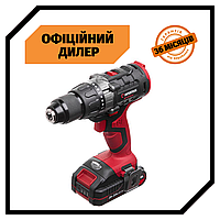 Шуруповерт бесщеточный аккумуляторная INTERTOOL WT-0331 (20 В, 2 А/ч, двухскоростной) TSH