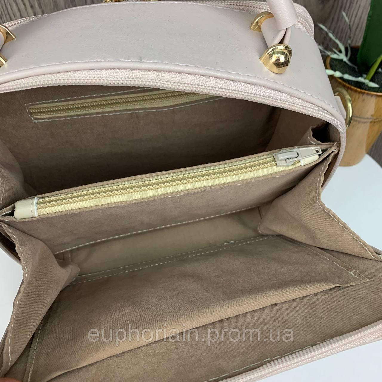 Качественная женская мини сумочка на плечо в стиле Marc Jacobs, маленькая сумка каркасная Отличное качество - фото 5 - id-p1935215343
