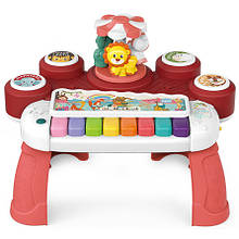 Піаніно – синтезатор (музичний центр) для малюків Розовий арт. 8838-1 B топ