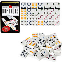 Настільна гра "Доміно" у металевому боксі топ
