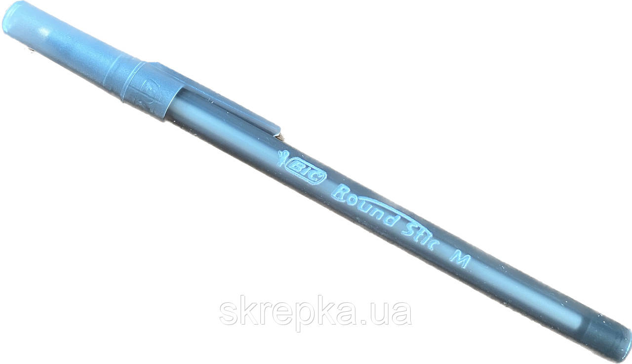 Ручка кулькова BIC ROUND STIC чорна