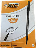 Ручка кулькова BIC ROUND STIC чорна, фото 3