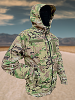 Летняя тактическая куртка мультикам, ветровка multicam