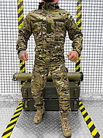 Горка мультикам тактическая форма зсу, военный костюм горка усиленний, армейская камуфляжная форма осенняя