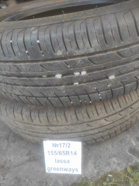 No17 Б/у Шина 155/65R14 Lassa Grenways