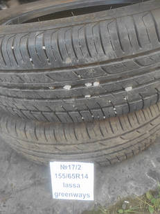 No17 Б/у Шина 155/65R14 Lassa Grenways