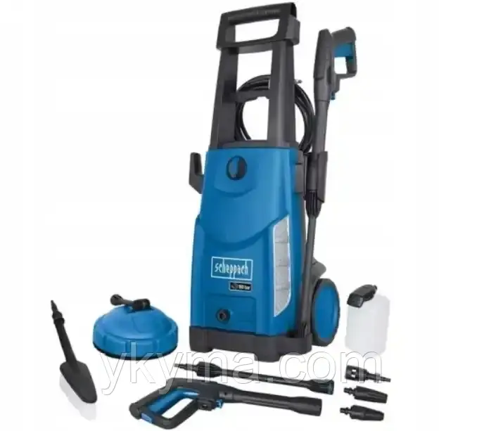 Мийка високого тиску для авто Scheppach (2000 Вт / 90 бар / 340 л/год), фото 1