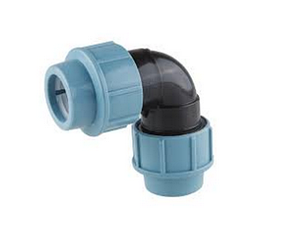 Коліно компресійне ПЕ 25 мм