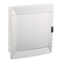 Щит під автомати 24 модулі Makel, внутрішній білий, бокс монтажний, шафа розподільна врізна, Макел