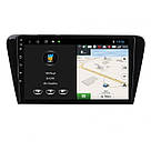 Штатна магнітола андроїд Skoda OCTAVIA 2013-18, Автомагнітола 2 дин 2/32, штатний головний пристрійшкода, фото 2