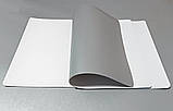 Підкладка на стіл, шкір зам з пвх. 40*60см (срібно-білий), фото 5