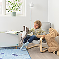 Дитяче крісло-качалка POANG IKEA 494.125.61, фото 4