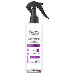 Лак для волосся ультрасильної фіксації jNOWA Professional Style Hairspray 180 мл