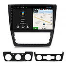 Штатна магнітола андроїд Skoda YETI 2009-18, Автомагнітола 2 дин 2/32, штатний головний пристрійшкода, фото 2