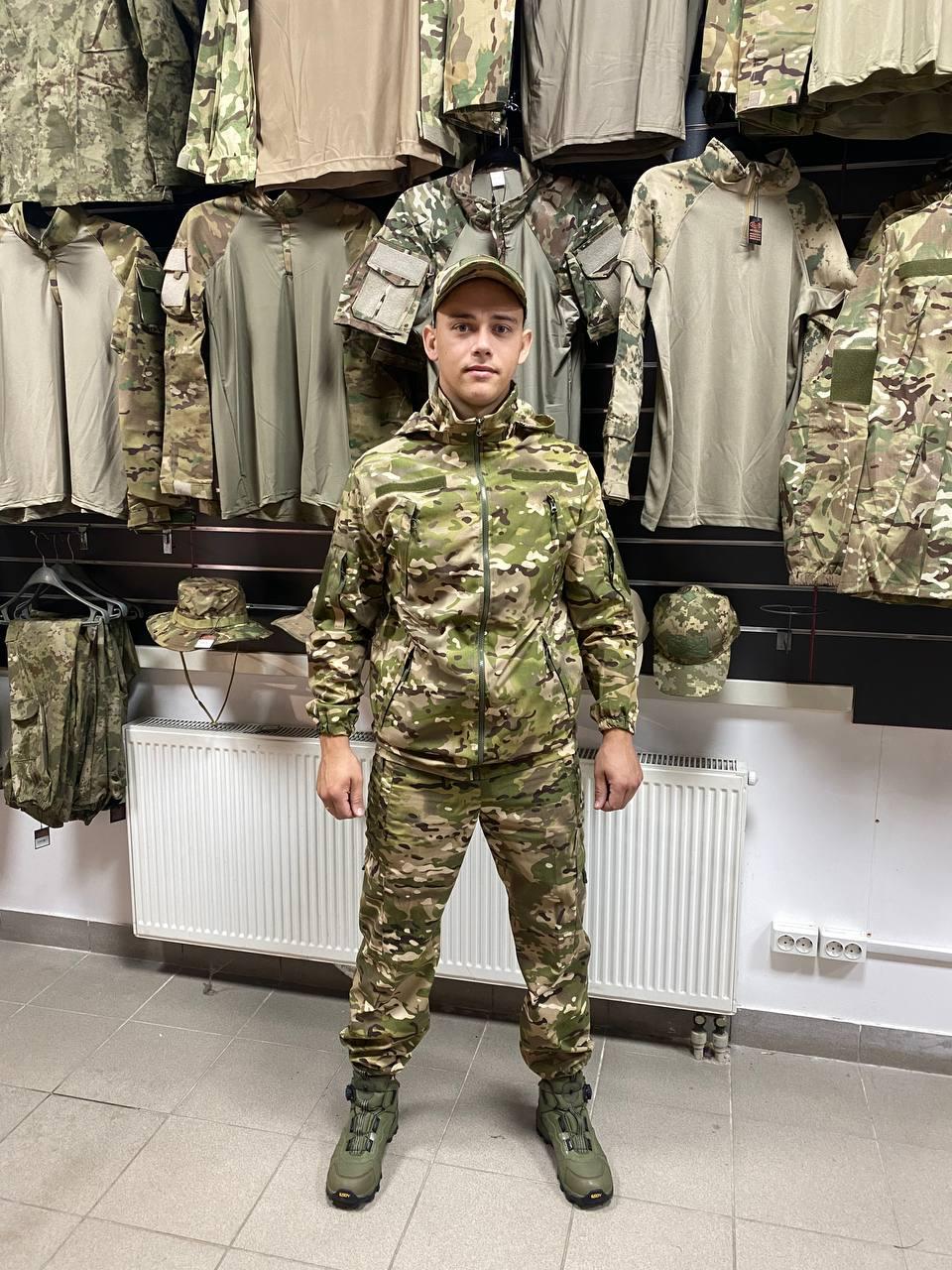 Армійський костюм полегшений гірка мультикам (44-60р.)