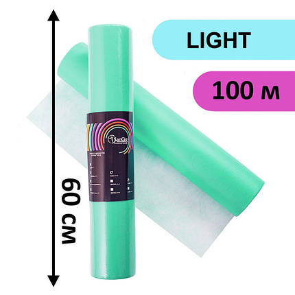 Простирадло в рулоні SanGig 0.6х100 м - Light - Бірюзовий, фото 1