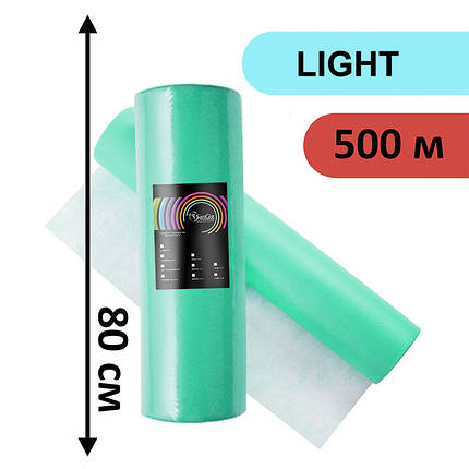Простирадло в рулоні SanGig 0.8х500 м - Light - Бірюзовий, фото 1