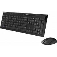 Клавіатура+мишка Rapoo 8210M Wireless Black для ноутбука, для комп`ютера, оптичний, 1600dpi, USB, BT