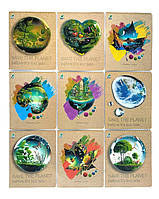 Зошит 48 арк. клітинка "Тетрада" Екокартон / Save PLANET
