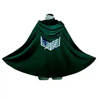 Плащ Атака на Титанов Attack on Titan Cosplay Anime | Косплей Накидка Мантия Разведкорпус из Аниме - XL Size