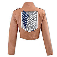 Куртка Атака Титанов Attack on Titan Cosplay Anime Jacket, Разведкорпус | Косплей Аксессуар из Аниме - L Size