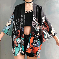 Хаори Кимоно в Японском Стиле Унисекс Кардиган | Kimono Cardigan Cosplay