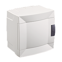 Щит під автомати 4 модулі Makel, навісний білий, бокс монтажний, накладний, зовнішній, настінний Макел