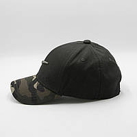Удобная бейсболка Nike черная и мультикам, бейс на лето (L/XL) кепка с логотипом Найк мужская/женская топ