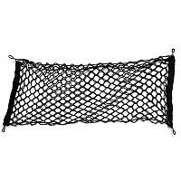 Сітка в багажник авто двошарова підлогова/універсальна 90х40 см Cargo Net чорна (GS-106035)