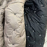 Куртка Seventeen жіноча зимова стьобана оверсайз без капюшону XL чорна, фото 8